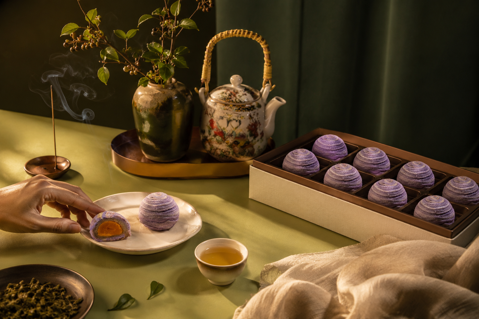 Signature Teochew Mooncake