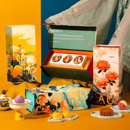 Signature Teochew Mooncakes (6 Pcs) - Four Seasons Collection - August Signature