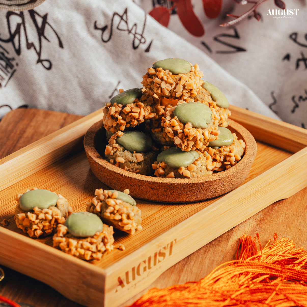 Almond Pistachio Tart 杏仁开心果塔 *NEW* - August Signature