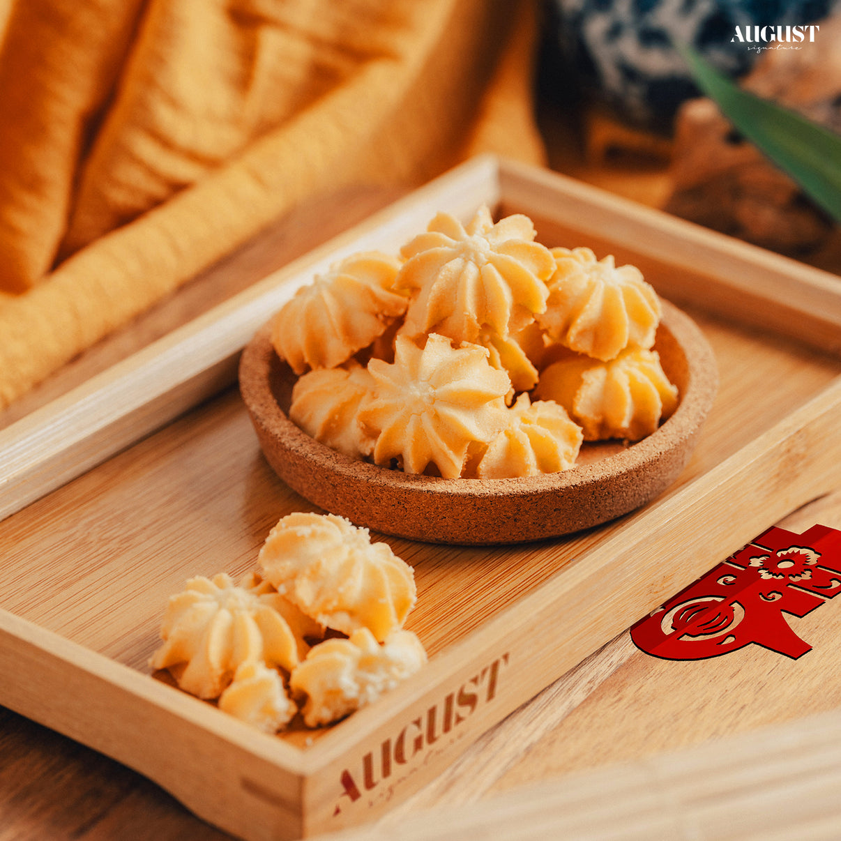 Best Chinese New Year goodies in Singapore - premium butter cookies for gifting and sharing during festive celebrations.