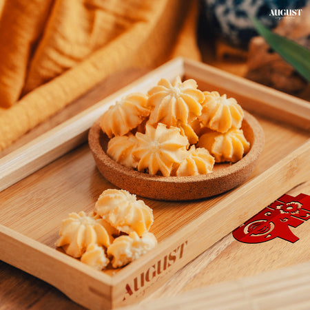 Best Chinese New Year goodies in Singapore - premium butter cookies for gifting and sharing during festive celebrations.