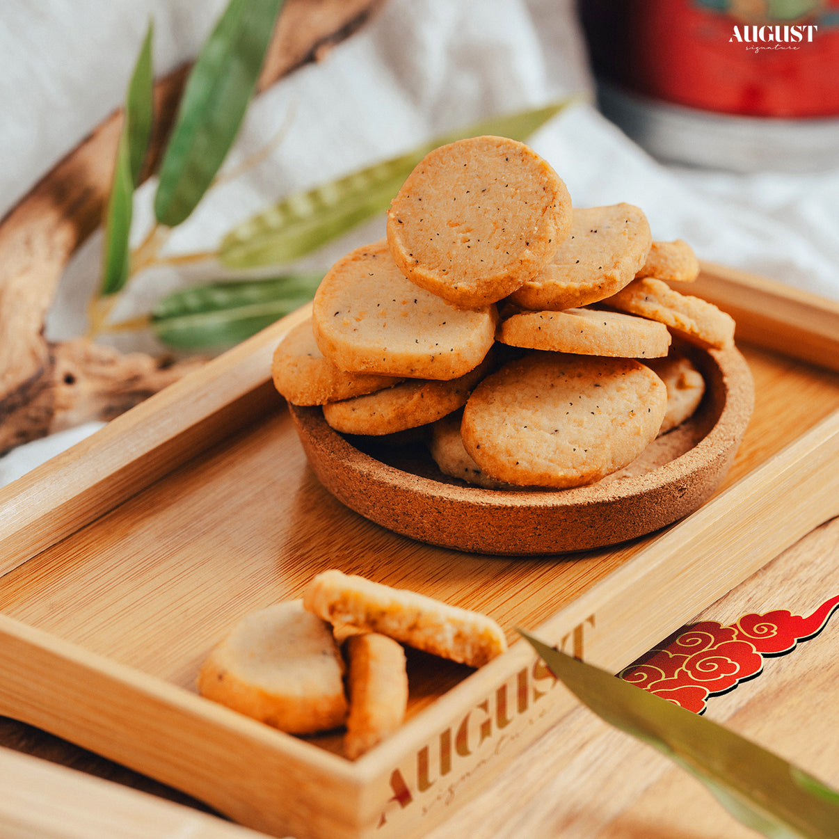 Best CNY goodies 2025 - Truffle cheese butter cookies, a savory and luxurious treat for Chinese New Year celebrations in Singapore, perfect for gifting and indulging.