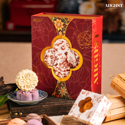 Imperial Traditional Assorted Mooncake (4 PCS): The Fusion Collection - August Signature