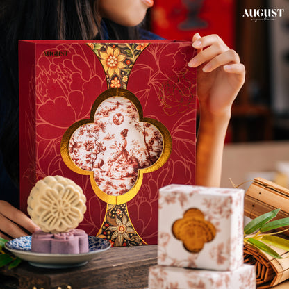 Imperial Traditional Assorted Mooncake (4 PCS): The Fusion Collection - August Signature