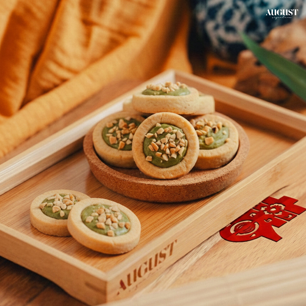 Almond Pistachio Tart 杏仁开心果塔 - August Signature